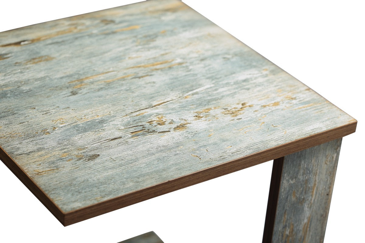 Square table 2 Legs Moga/Mint