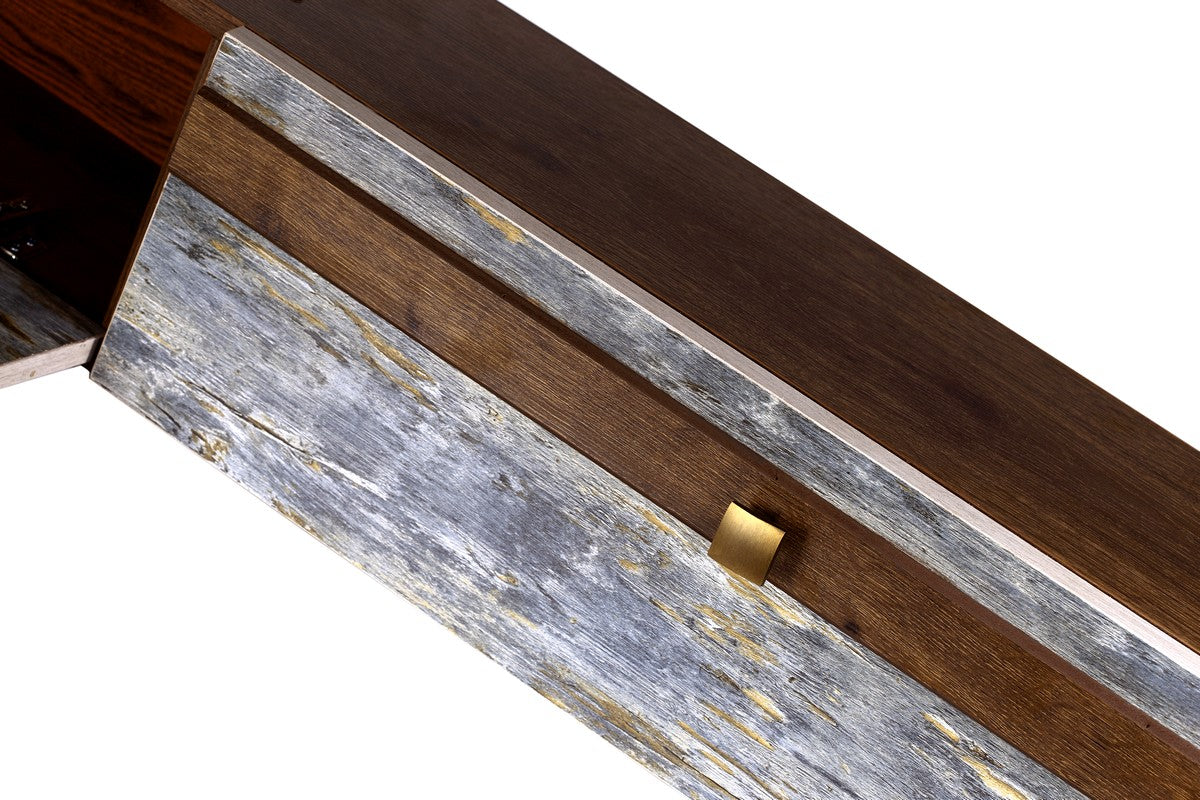 Galaxy Tv Unit Walnut * Moga/Mint Whole Unit