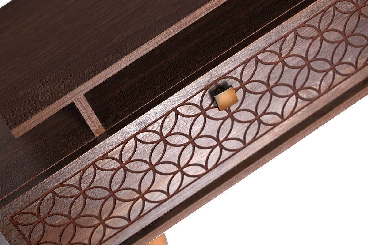 Galaxy Tv Unit 160cm Walnut Version 2