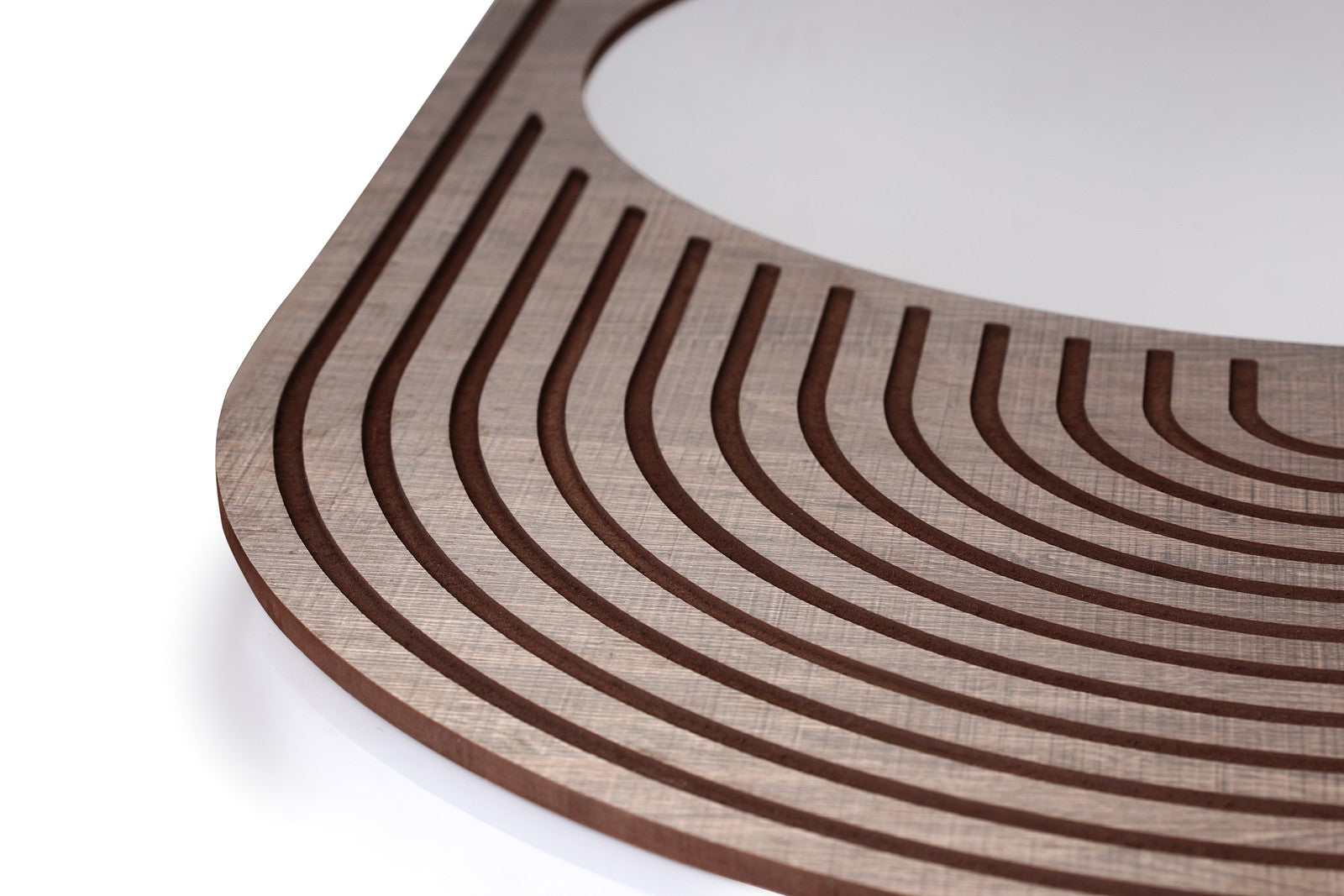 Wall Mirror Polo Brownish