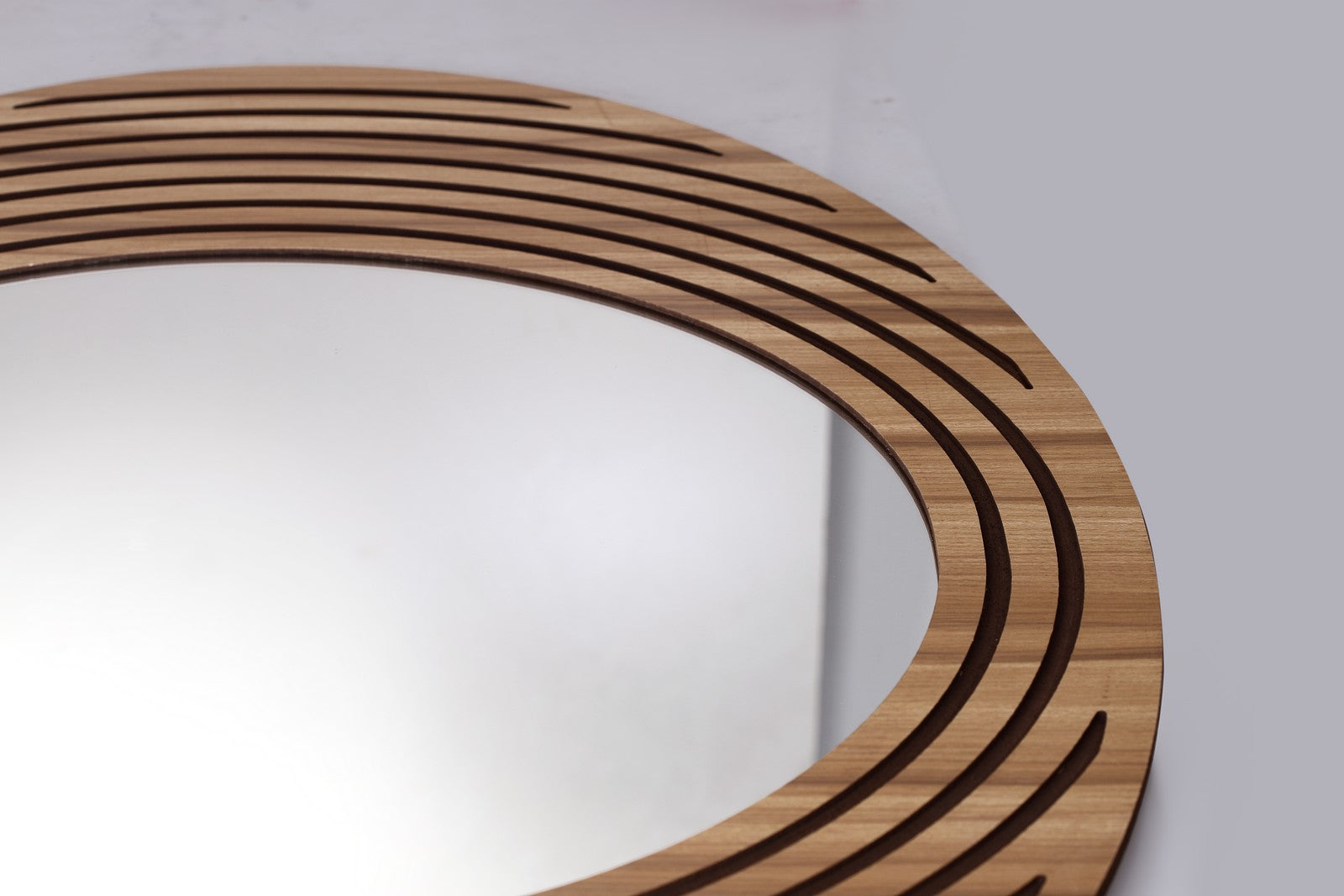 Wall Mirror Air Walnut