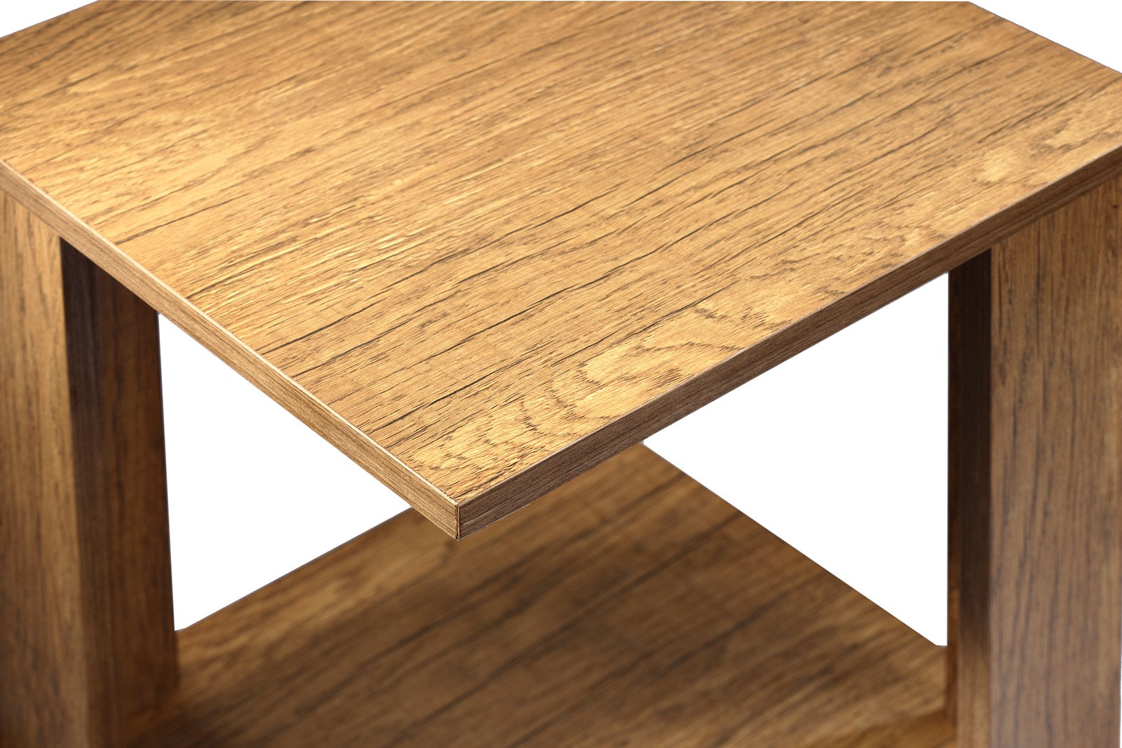 Square table 2 Legs Honey