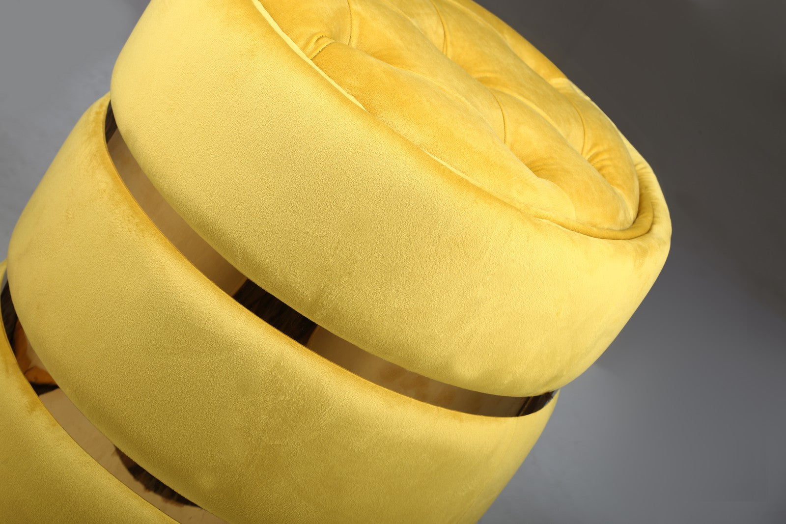 Pouf Chair type 2 Yellow