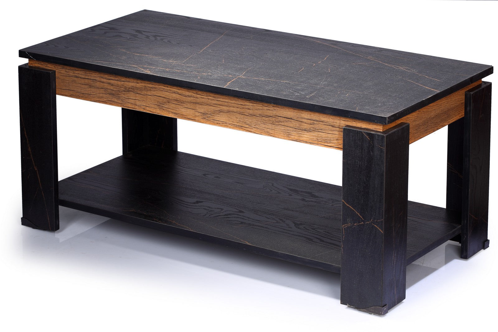 Paris Coffee Table Black*Gold/Honey