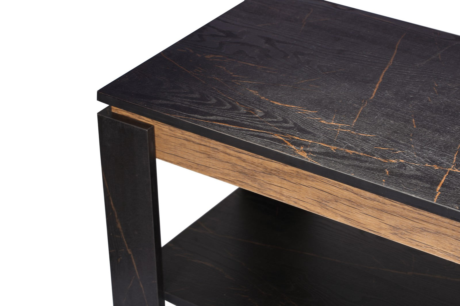 Paris Coffee Table Black*Gold/Honey