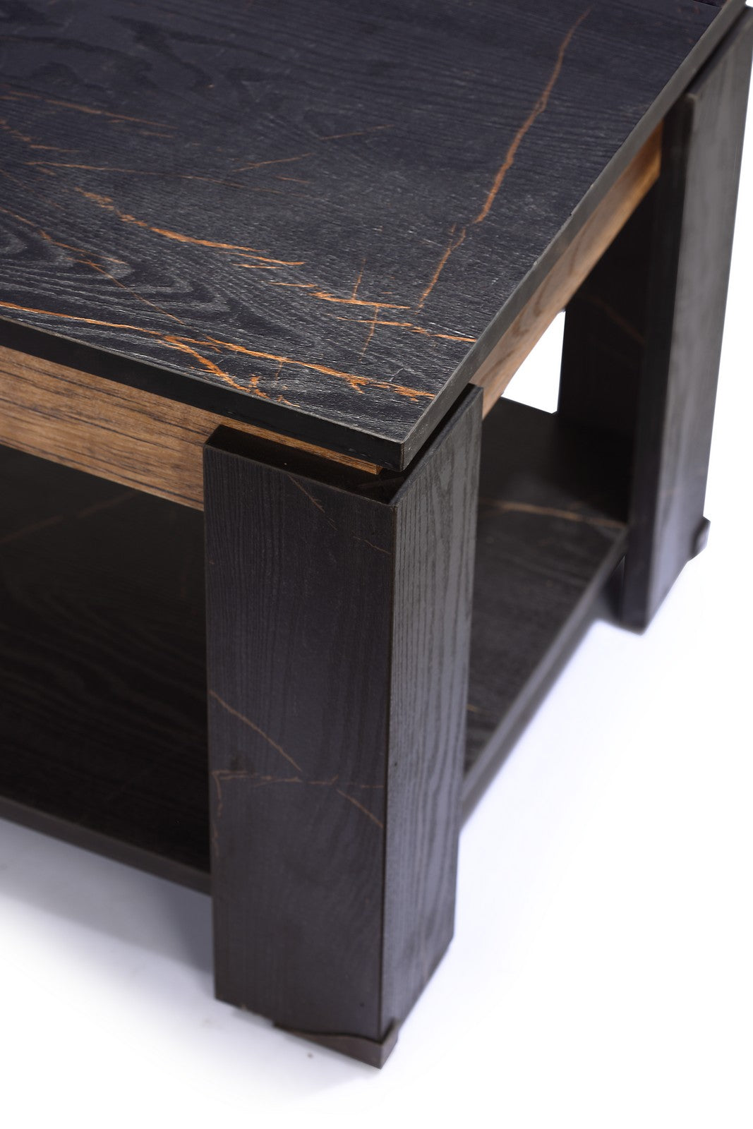 Paris Coffee Table Black*Gold/Honey