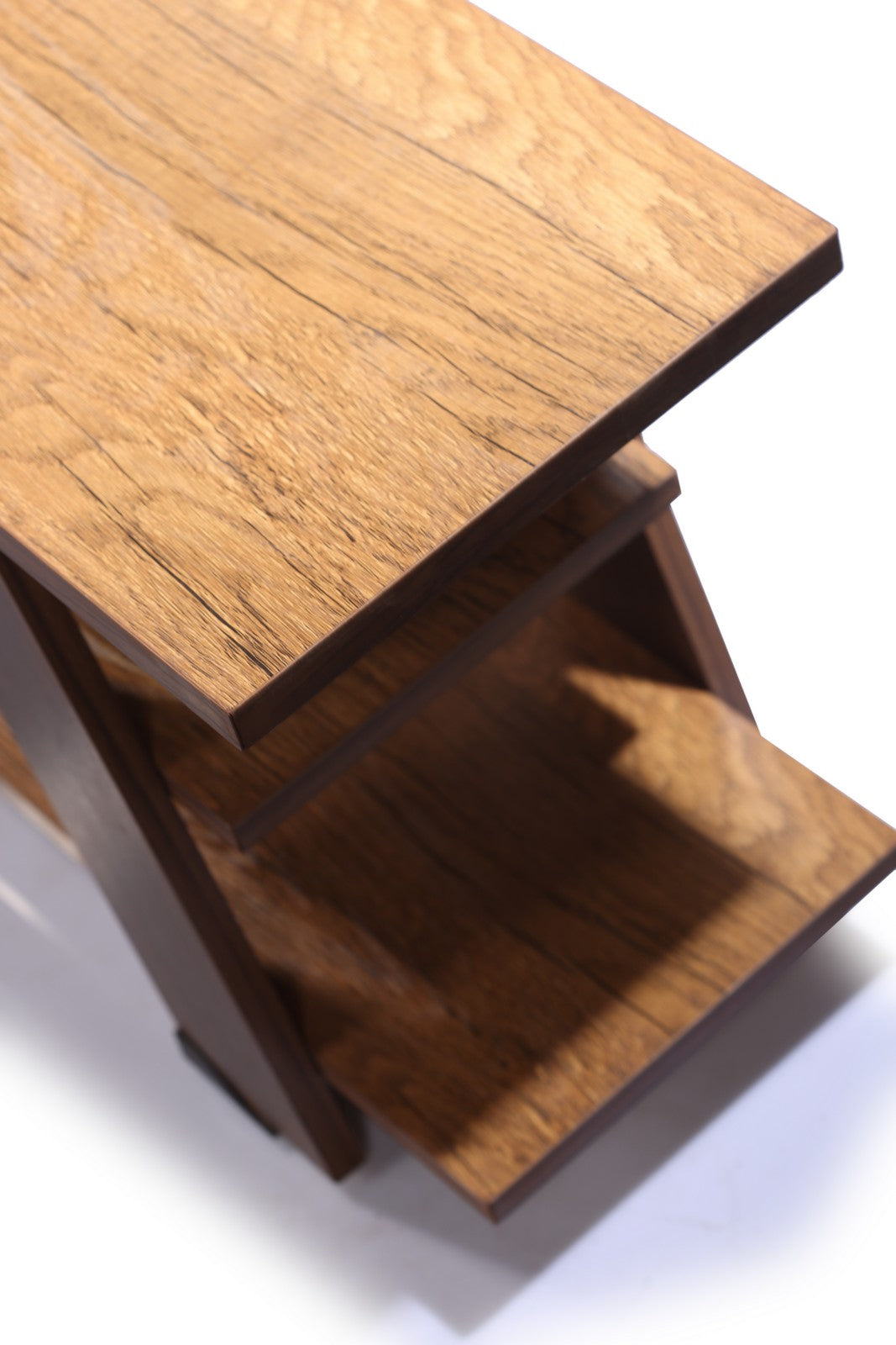 Easy Tv Unit Three Shelves 120cm Honey*Walnut