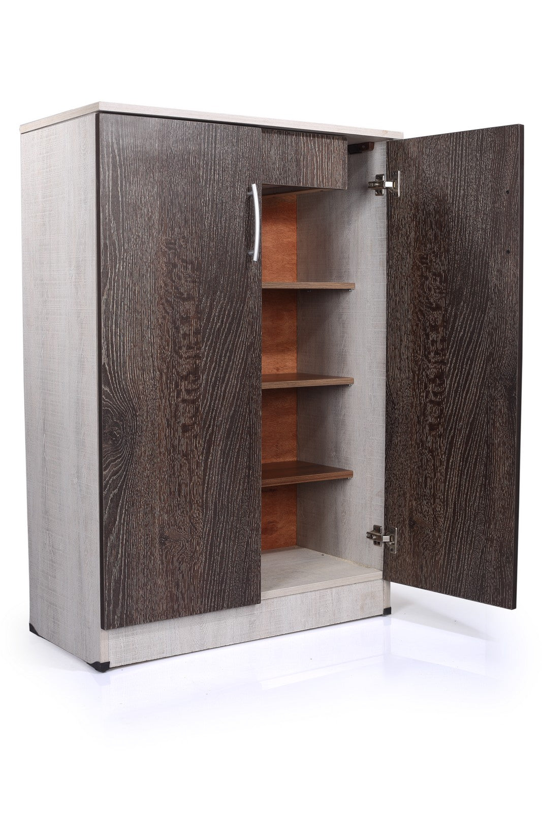 Shoe Rack 80cm Mode White*Black Scratched