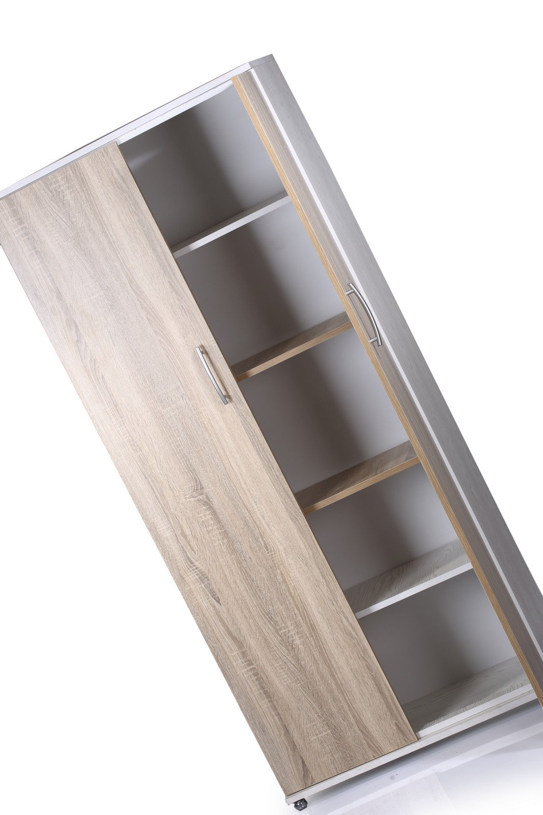 Storage Rack Cupboard White*Light Beige