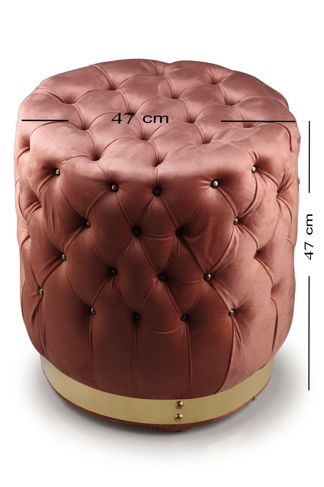 Pouf Chair Rose