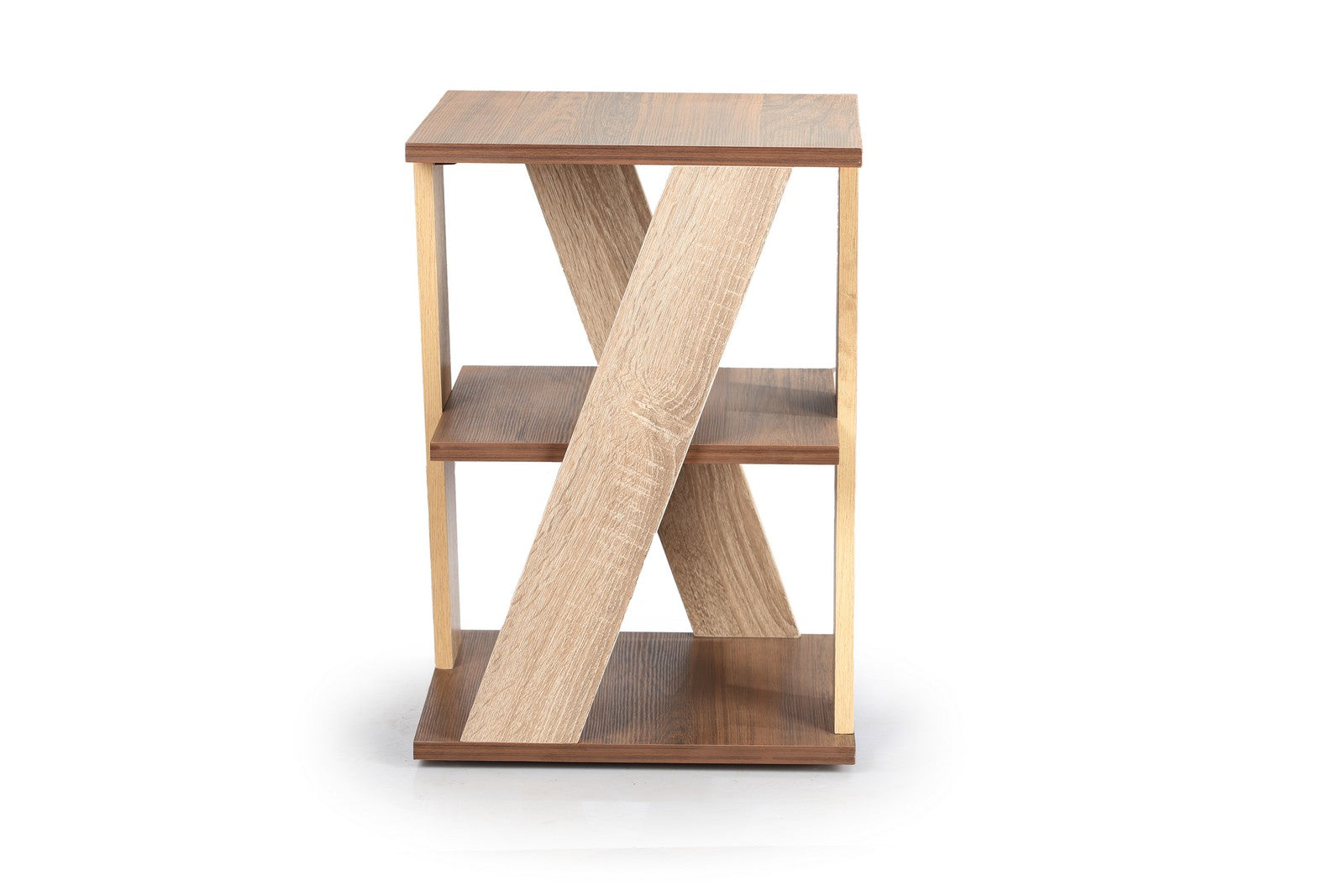 Three Shelves table Walnut * Beige