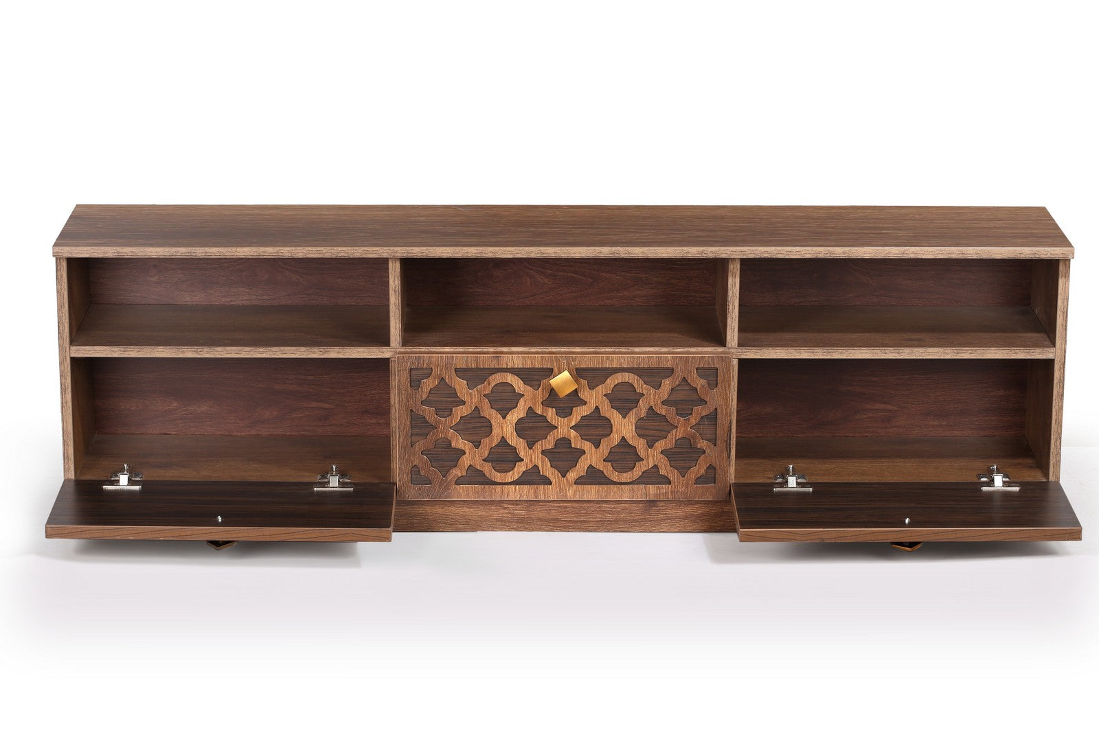 Selfie Tv Unit 160cm Walnut