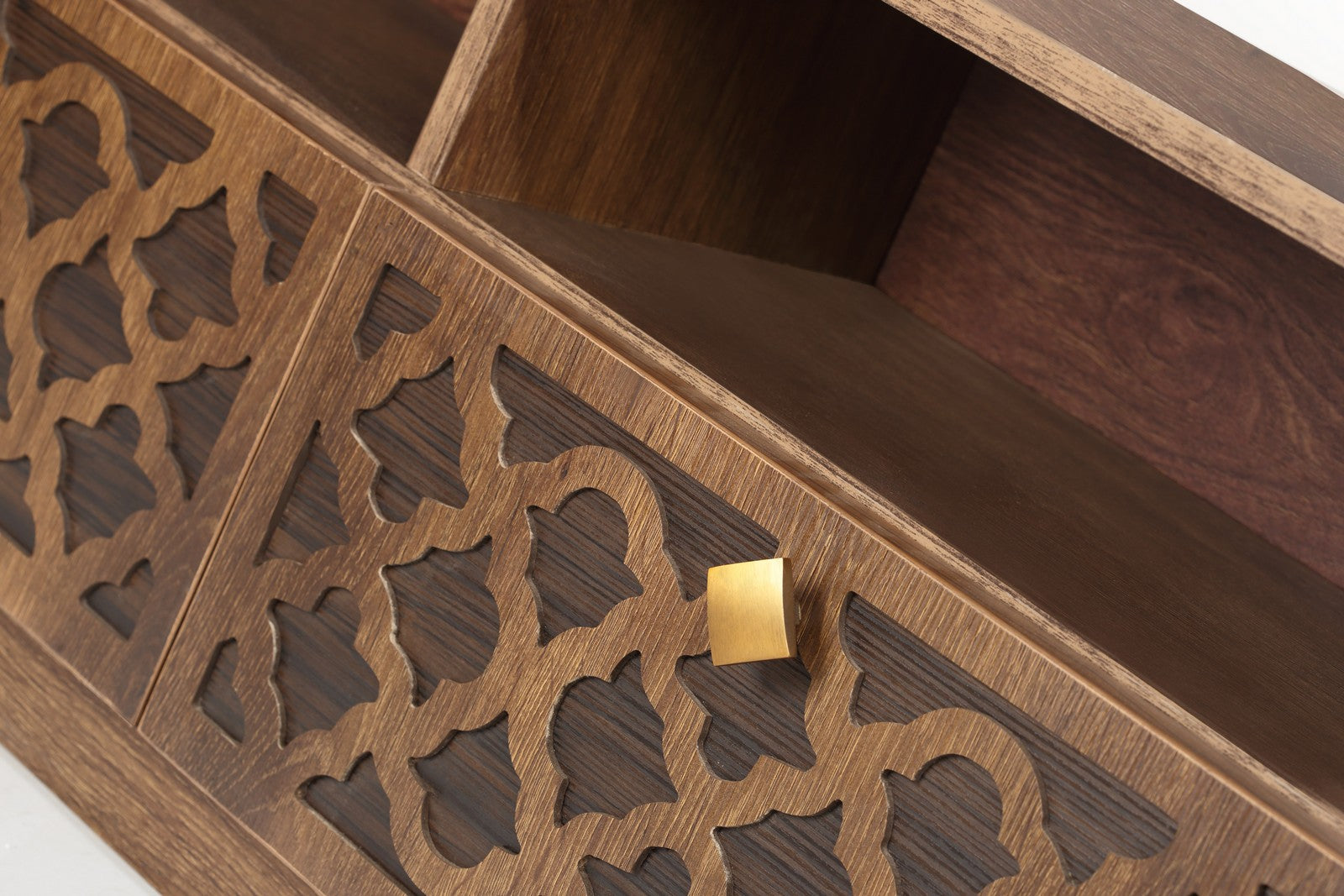 Selfie Tv Unit 160cm Walnut